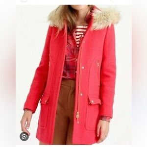 Jcrew chateau parka wool stadium cloth coat